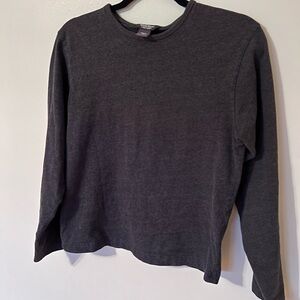 Woolrich Charcoal Gray Long Sleeve Top